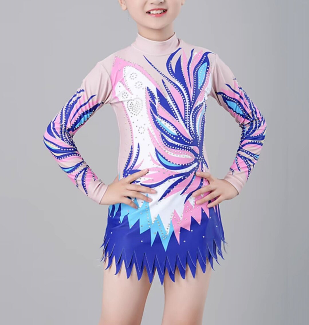 儿童啦啦操演出服专业拉拉队比赛服装小学生艺术健美操表演服套装