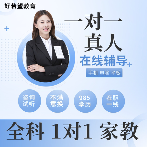 线上对一辅导网络家教在线补课语文数学英语物理老师查漏补缺答疑