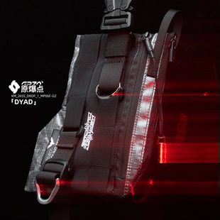 GRZ0 内核妄想「双生」机能战术铰链快开侧袋腰挂包X pac粗苯