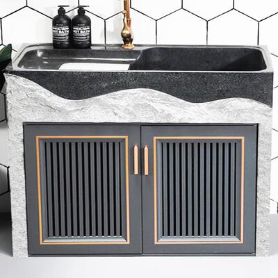 铝合金橱柜门户外防水阳台洗衣机洗手台全铝衣柜门定制格栅百叶门