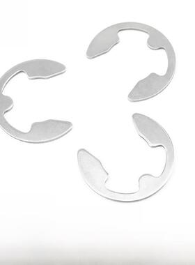 DIN6799e型卡簧德标不锈钢开口挡圈不锈钢E型轴用挡圈卡环304/420