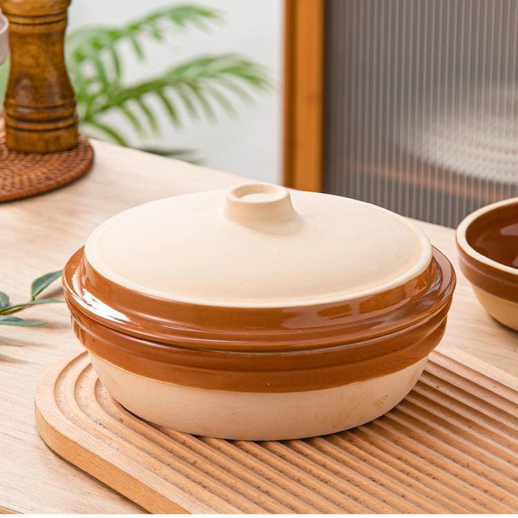 带盖子蒸饭碗土陶蒸笼饭碗陶瓷饭钵蒸菜碗饭店钵仔碗蒸饭土碗饭碗