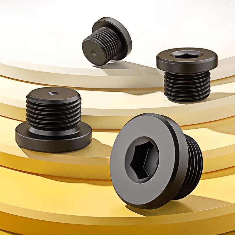 内六角螺塞法兰油塞线塞油塞带侧喉塞油塞管塞隔板Jbzq4444