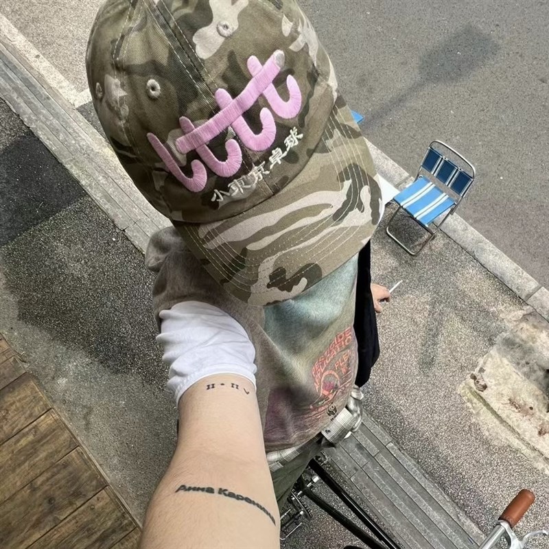 ART2 吴赫同款自主小东京卓球刺绣鸭舌帽明线车缝乒乓LTTT小众帽