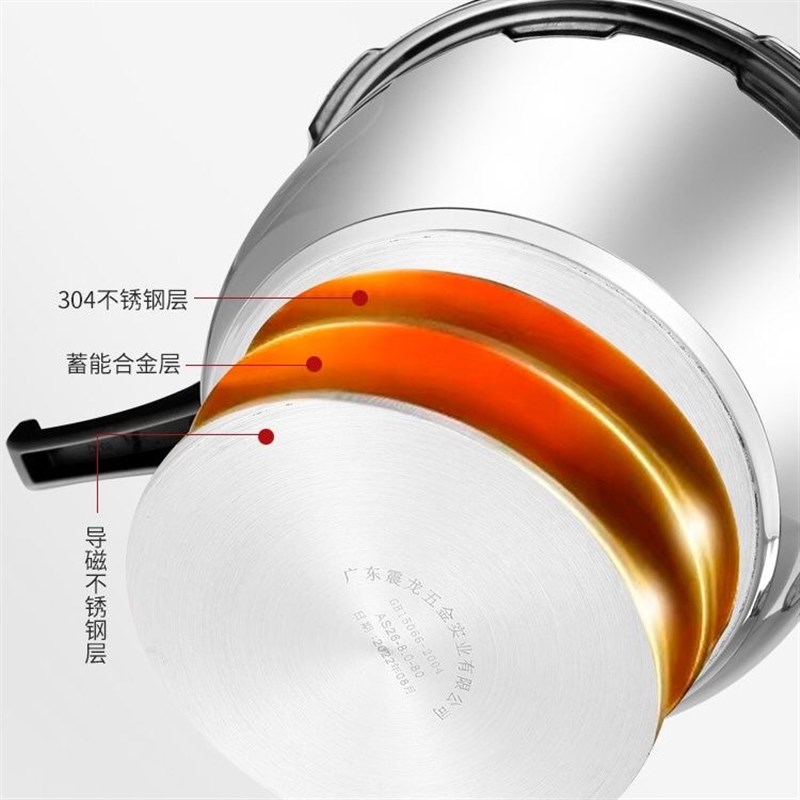 多功能鸳鸯内胆电压力锅家用高压5L升胆饭煲2一一人新款三格