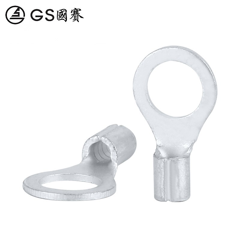 G国赛N2圆形端子紫铜裸端子OT端子 接线耳UL G认证只