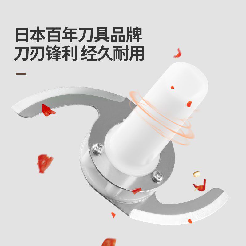 日碎菜切菜器手摇辅食搅碎搅蒜器手动绞馅