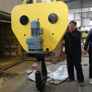 钢丝绳电动葫芦重机吊车下钩吨欧式加重型吊钩滑轮组低净空