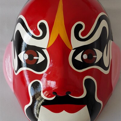 纯手工千层纸川剧脸谱面具酒店家局装饰厘米节日礼品每个