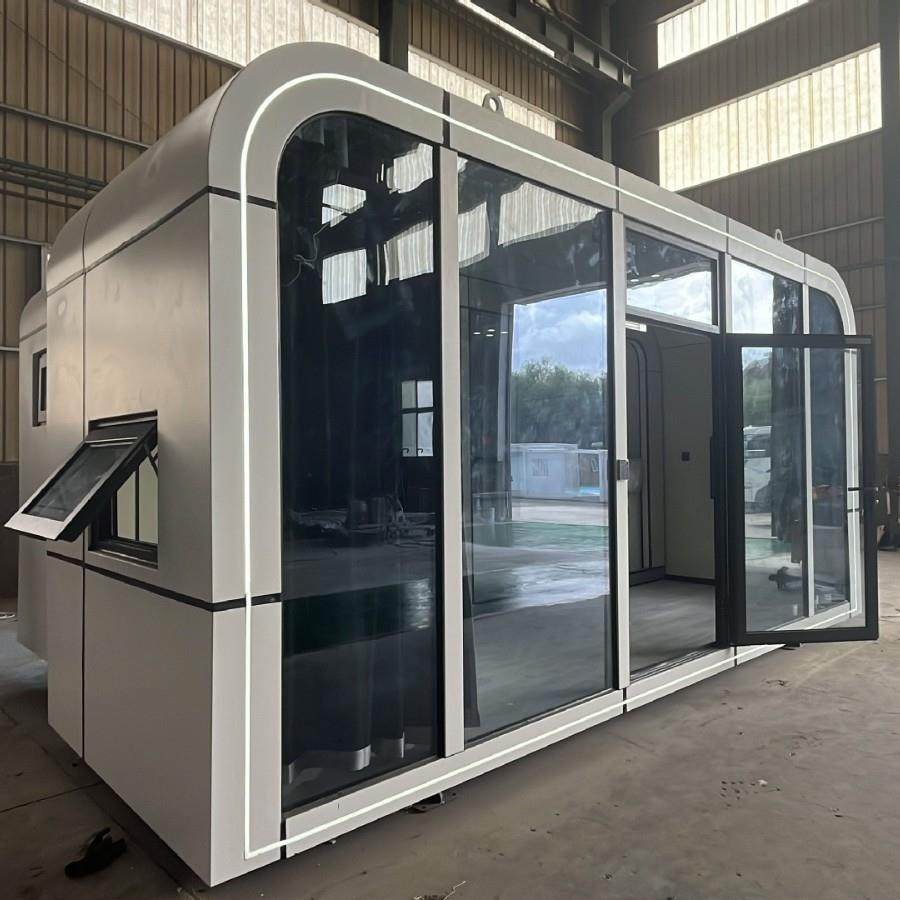 苹果舱单层可推拉民宿集成房屋集装箱活动板房可移动推拉阳光房,基础建材,轻钢别墅,淘宝优惠券,粉丝福利购,淘宝优惠卷