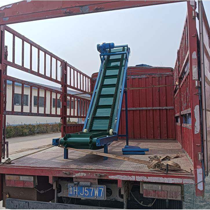 挡边输送带爬坡式上料运输机发货速度快煤电厂用