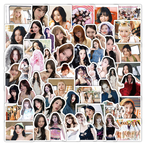 560张TWICE韩国女团防水贴纸