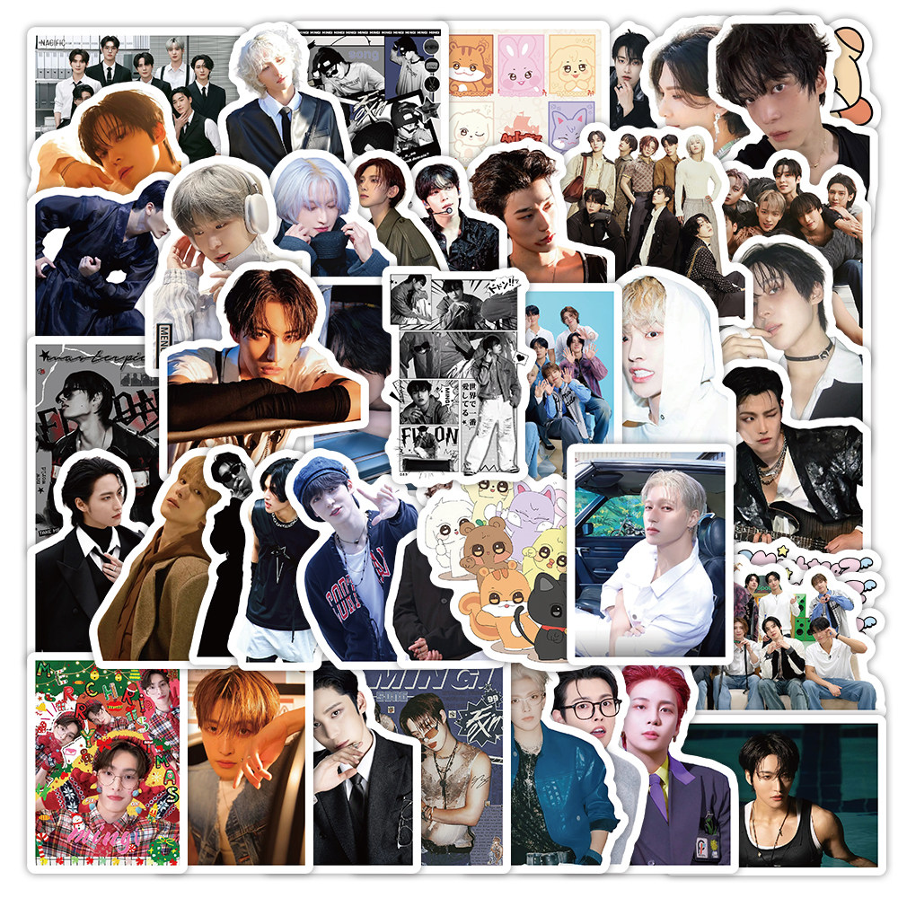 140张ATEEZ男团贴纸金弘中朴星化图片