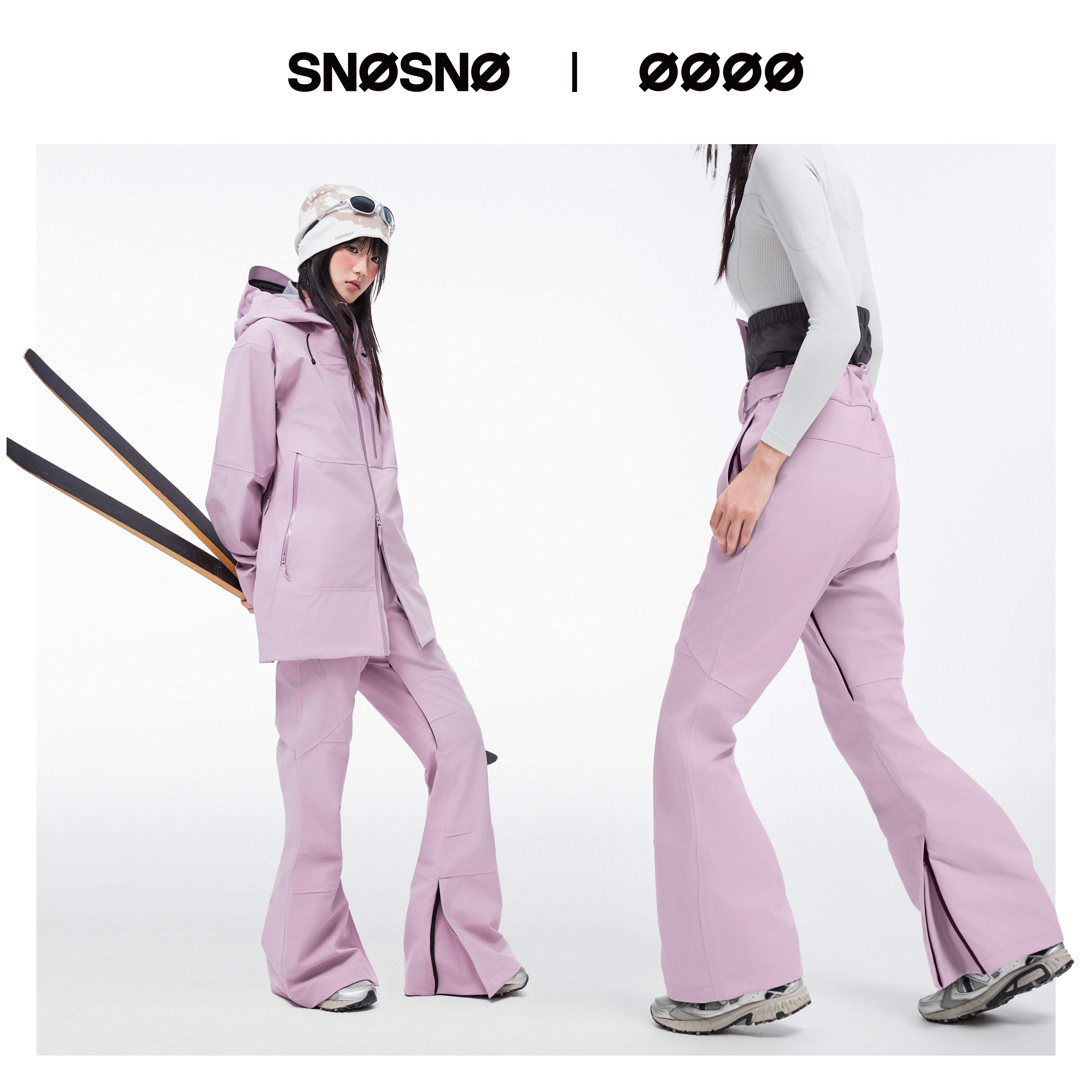 SNOSNO修身雪裤防水防风轻量透气