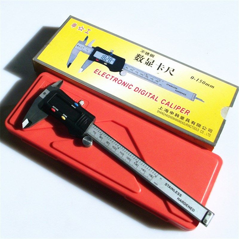 (申工/申韩)数显游标卡尺/数显卡尺/电子数字游标卡尺 0-150mm
