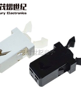 门锁开关白色 黑色PR-001垃圾箱桶卡扣 按压式自锁扣汽车眼镜盒MS