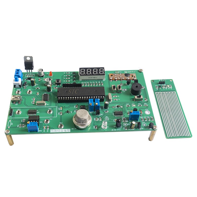 Labview四路综合报警竞赛套件电子装调编程技能实训散件JS-56-311