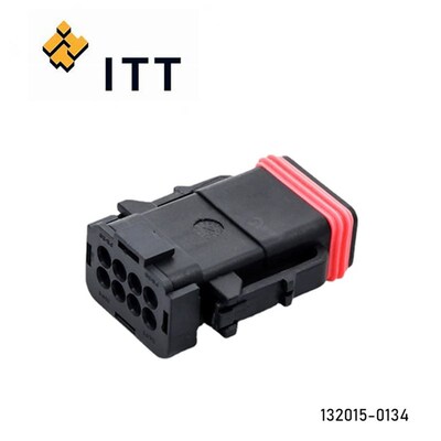 ITT/进口 132015-0134 连接器 插头 护套 外壳 8孔  原装