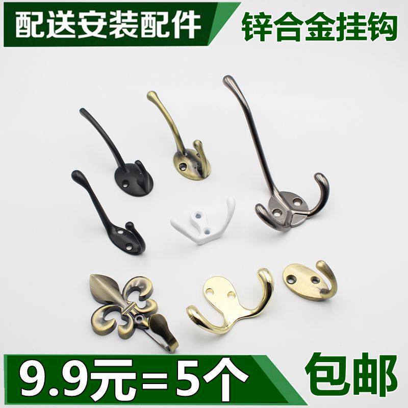 加厚不锈钢挂钩单钩壁挂单个毛巾挂勾厨房浴室卫生间衣帽钩挂衣钩