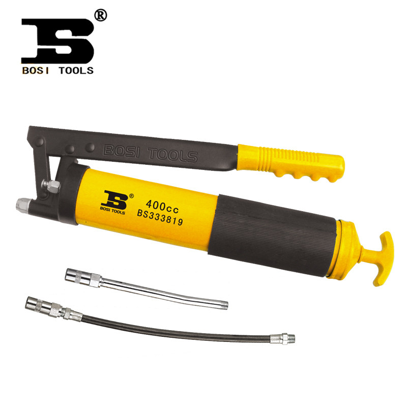 波斯工具 重型黄油枪400g 压杆式油枪工业级汽修润滑BS333819