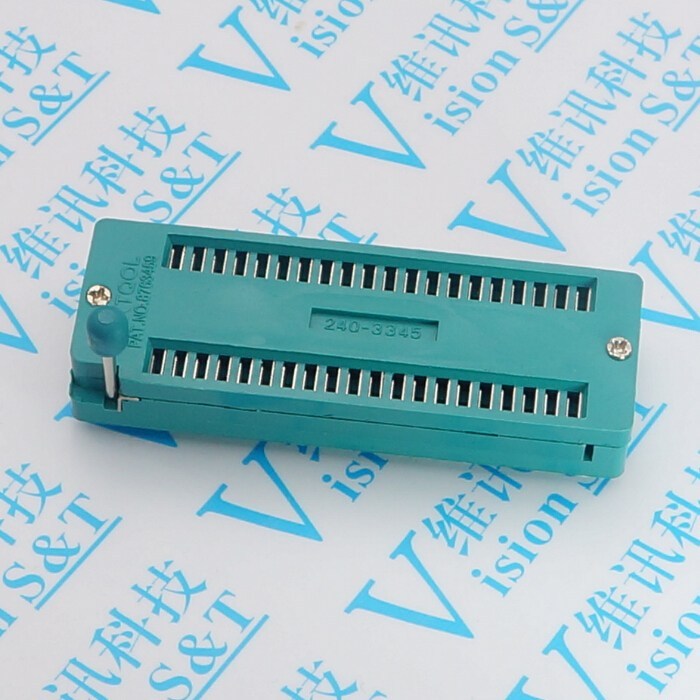 锁紧座 集成电路插座40PIN IC锁紧座 活座 40PIC测试座 芯片底座