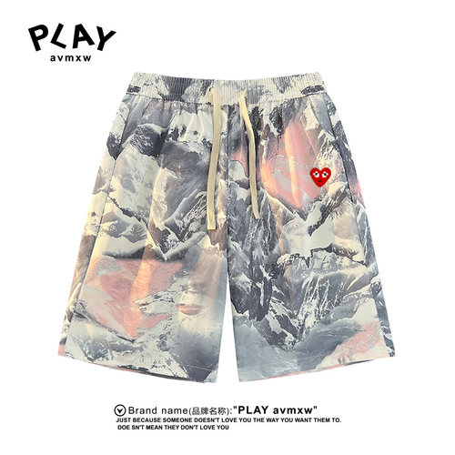 PLAYAVMXW官方冰丝速干五分短裤