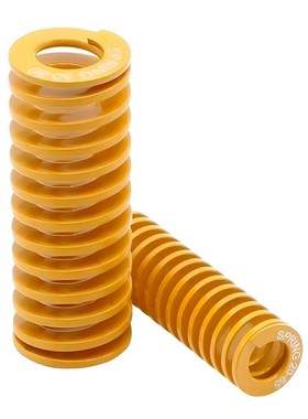 替代米思米SWF 6 8 10-10/15/20/25/30/35/40/45黄色模具矩形弹簧