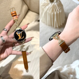 【西太后土星】适用华为GT6表带GT5手表腕带新款智能watch4金属镶钻真皮GT3高级GT2官方正品46mm原装41mm