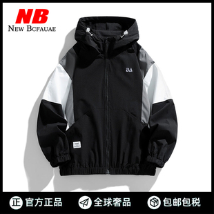 New Bcfauae NB官方正品2025春秋冲锋衣休闲外套男女情侣款登山服