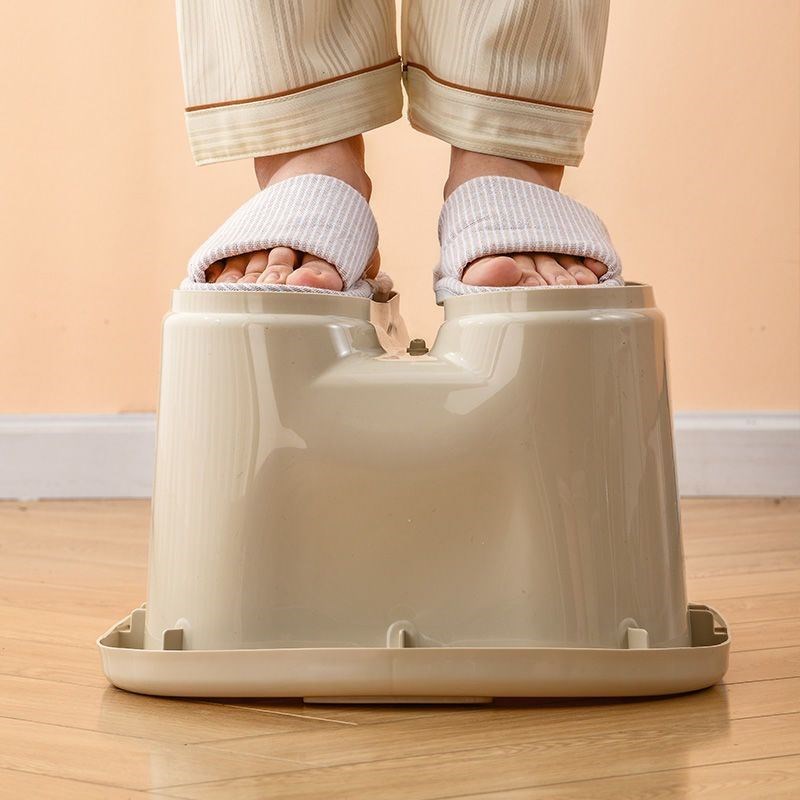 泡脚盆泡脚桶家用塑料按摩洗澡盆过小腿桶过膝高足浴盆保温洗脚桶