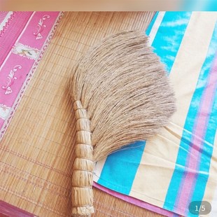 黍子苗扫把高粱杆手工编织家用老式笤帚农村婚庆乔迁扫轿搬家仪式