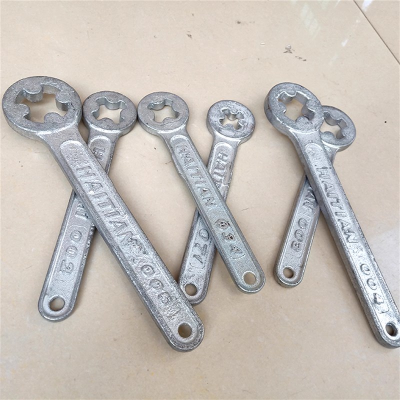 海天注塑机螺杆头扳手三叉四叉专用扳手火箭头炮筒拆装专用扳手