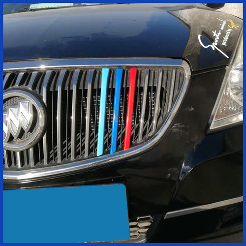 别克新中网三色装饰条 汽车外饰用品个性车纸 改装