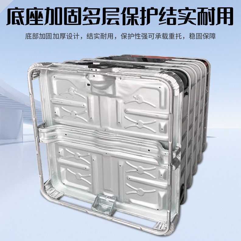 直销新内胆塑料吨桶吨箱1000升化工桶周转集装蓄水箱叉车四方桶现