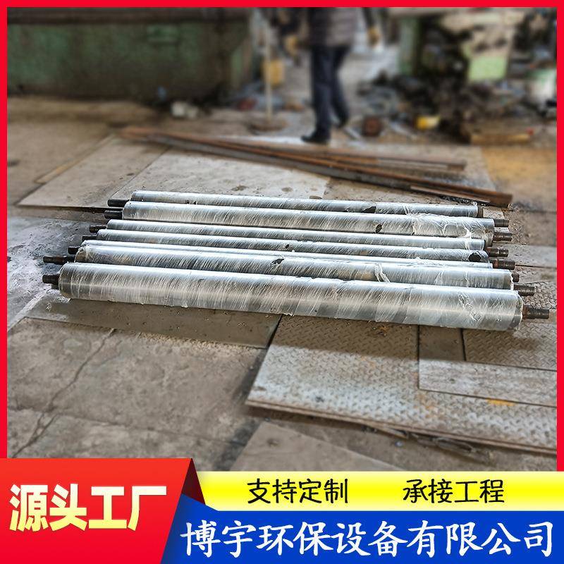 带式压滤机滤布托辊 皮带脱水机压辊 包胶辊各种尺寸