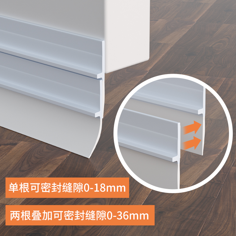 门缝门底密封条门底缝防风漏风条隔音房门底部下边挡风条神器