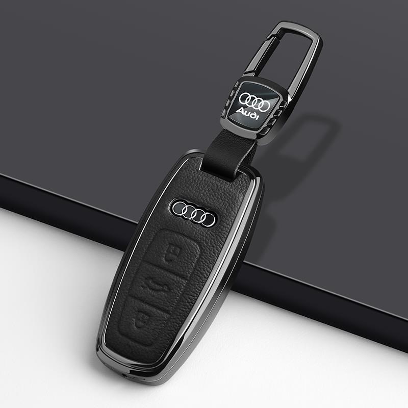 2024款奥迪a6l钥匙套a6金属q8包a4l汽a3l车q5la7包q3壳q7扣q2