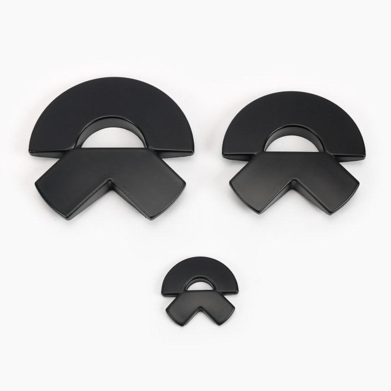 适用蔚来车标贴ES6ES8ET7EC6黑色尾标es7es5高性能字标字母贴改装