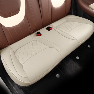 后排汽车坐垫屁股垫三人一体式座垫单片长条座套防脏三件套座椅垫