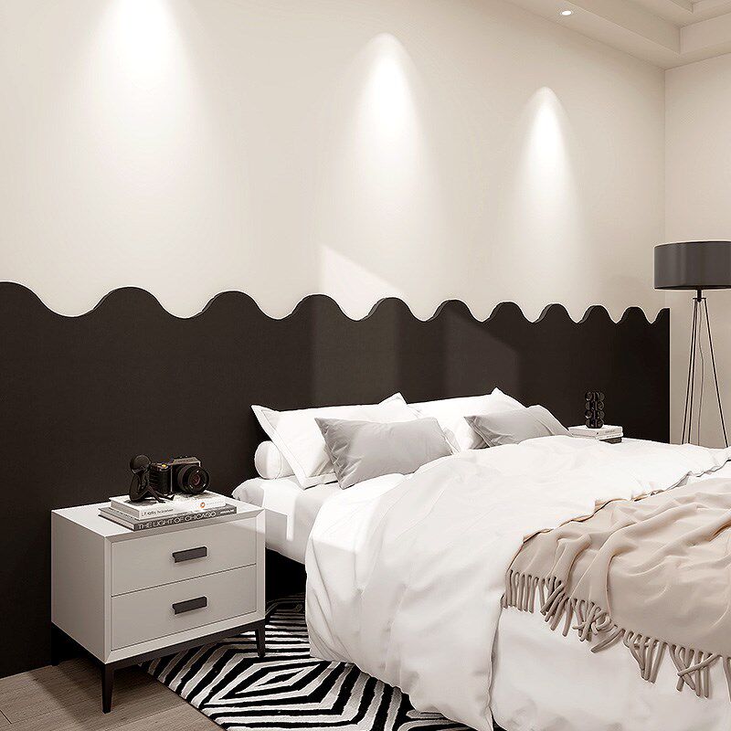 毛毡墙贴b背景墙床头护墙板墙面遮丑装饰板儿童防撞软包床边墙围