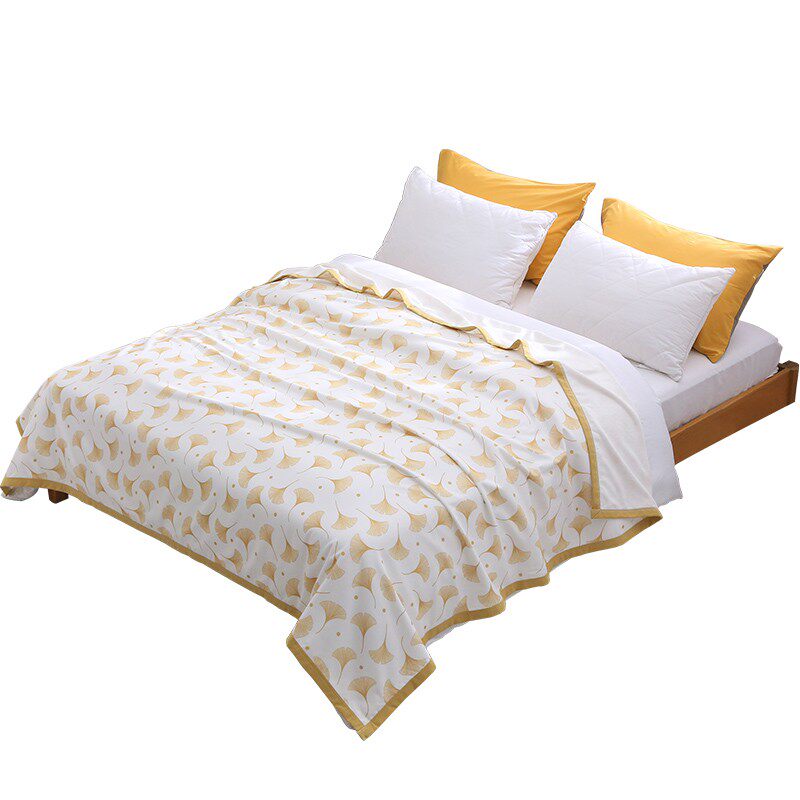 纯棉毛巾被春秋儿童薄款r盖毯单人双人夏凉被宿舍家用空调沙发毛