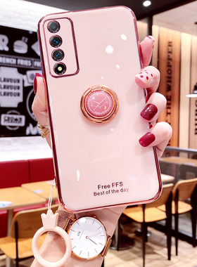 适用华为麦芒10手机壳中国电信芒麦10保护硅胶套5G镜头全包防摔软壳TYH612M男女生网红十105g新款可爱电镀潮i