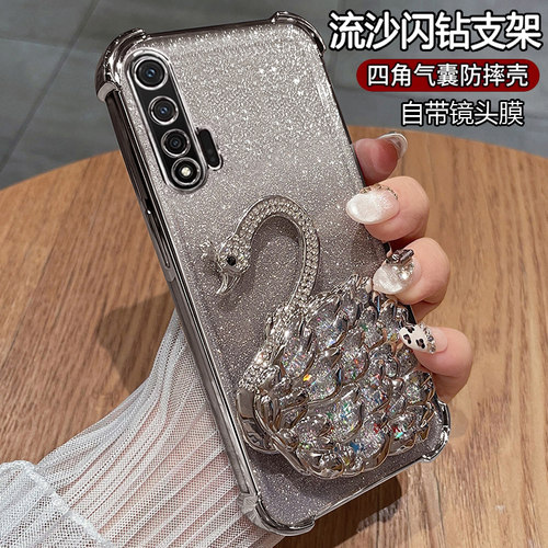 华为nova6硅胶气囊防摔女款网红