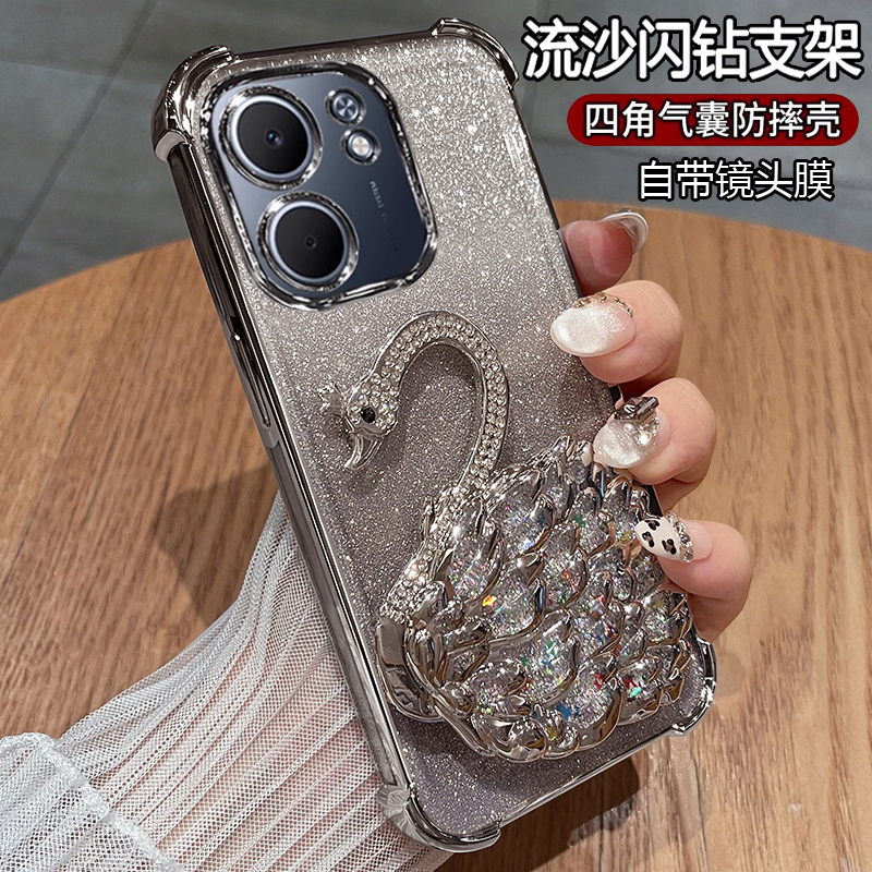 适用oppoa5x手机壳oppo保护a5x硅胶套5g自带镜头膜PKW110气囊防摔opa透明软0pp0女款oppopkw带支架x5g高颜值