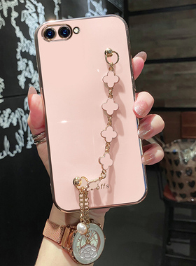 适用oppoA5手机壳oppo保护A5硅胶套opa带手链条PBAM00全包防摔oppa软壳opopa女款opooa网红0PP0可爱oopoa外壳
