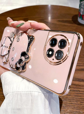 适用一加ace2pro手机壳1加aec2por保护5G硅胶套PJA110带补妆镜子oppo全包防摔oneplusace软壳十p女新款网红潮