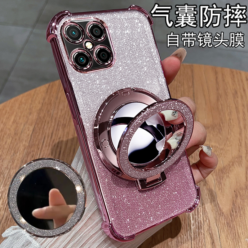 华为nova8se硅胶镜头全包高级感