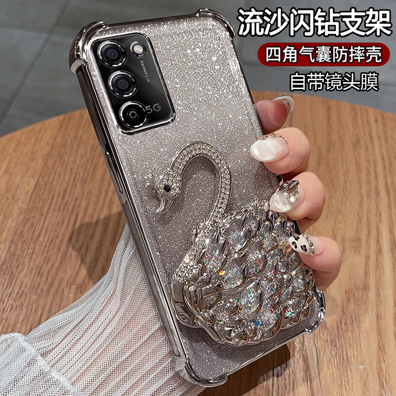 适用oppoA56手机壳oppo保护A56s硅胶套5g全包防摔PFVM10透明软565g可爱女s5g高颜值opa新款高级感0pp0带支架