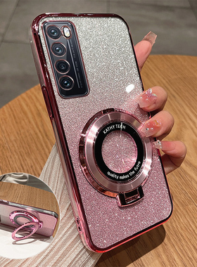 适用华为nova7手机壳n7pro保护nove7se硅胶套JEF一AN00全包JER防摔nava透明note软壳es带支架10男女por高级感