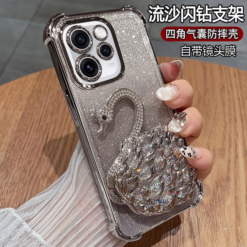 opporeno15手机壳硅胶气囊新款